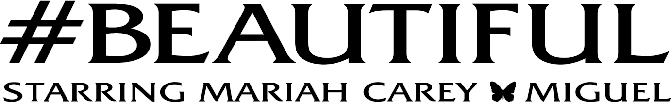 Beautiful Logo - Mariah Carey Logo Png (1472x332), Png Download