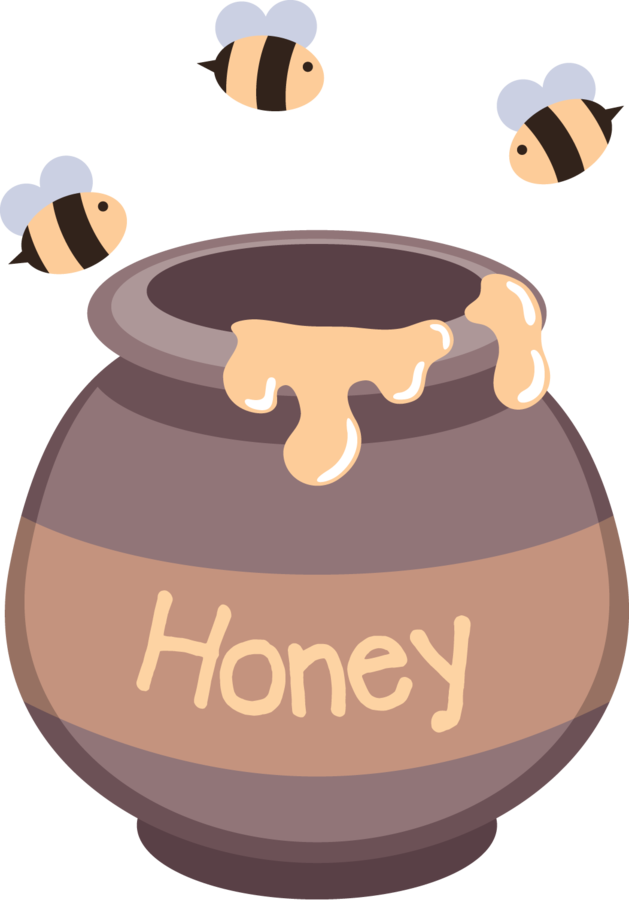 Jbmrxccva2yd0 - Honey Clipart (629x900), Png Download