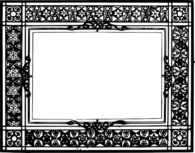 Download Old Black Celtic Certificate Outline Frame Design Frame Design Black And White Full Size Png Image Pngkit