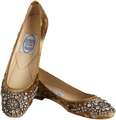 Regalia-ballerinas - Ballet Flat (393x400), Png Download