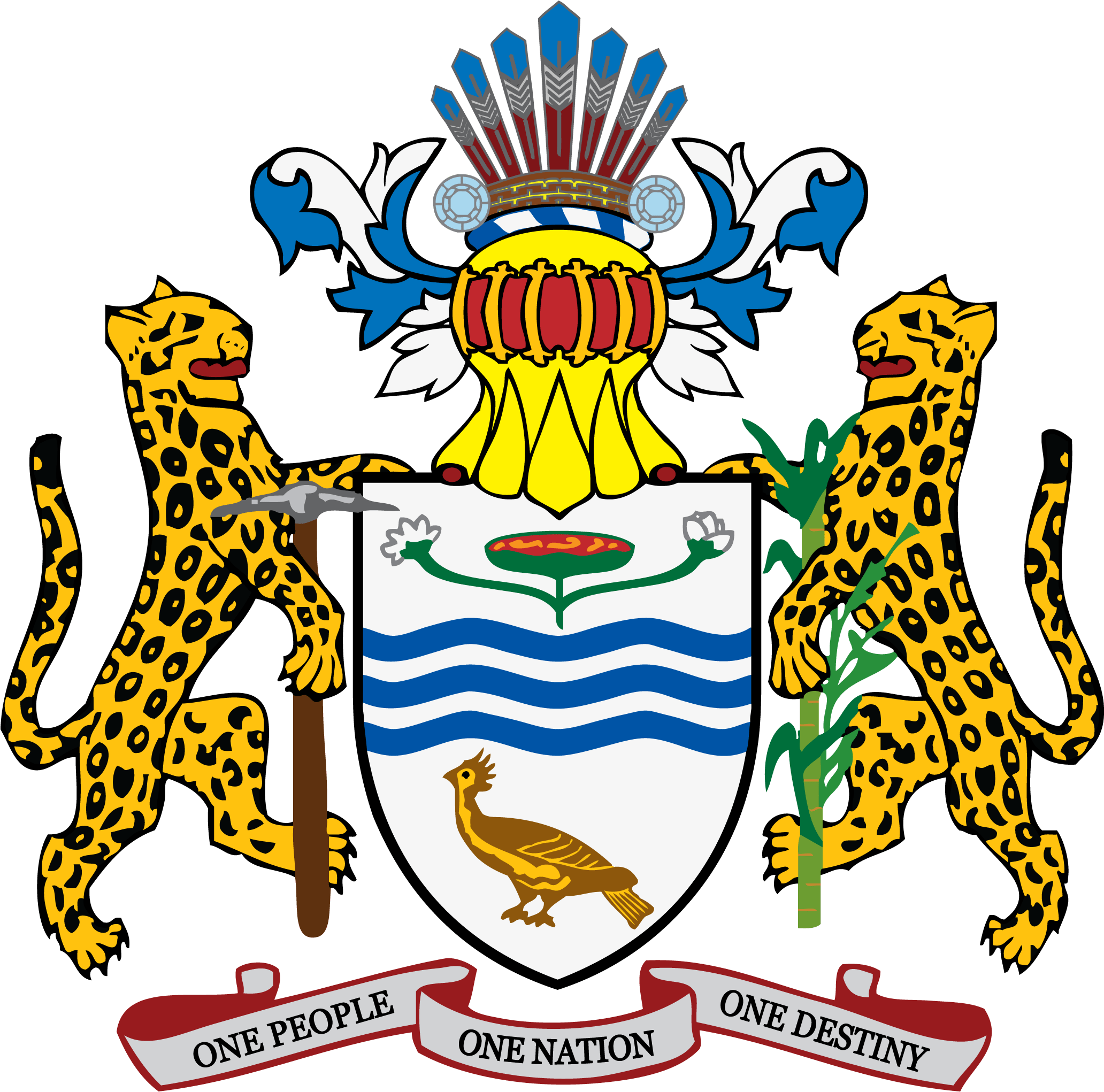 Guyana Images Guyana Coat Of Arms Wallpaper And Background - Guyana One People One Nation (606x622), Png Download