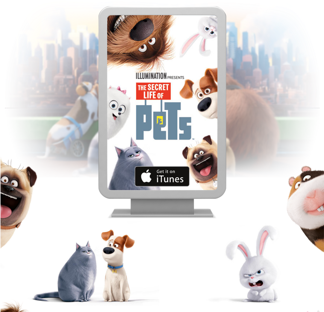 Services - Secret Life Of Pets [blu-ray] (1081x1111), Png Download