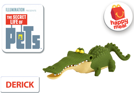 Mcdonalds The Secret Life Of Pets - Secret Life Of Pets [blu-ray] (453x316), Png Download