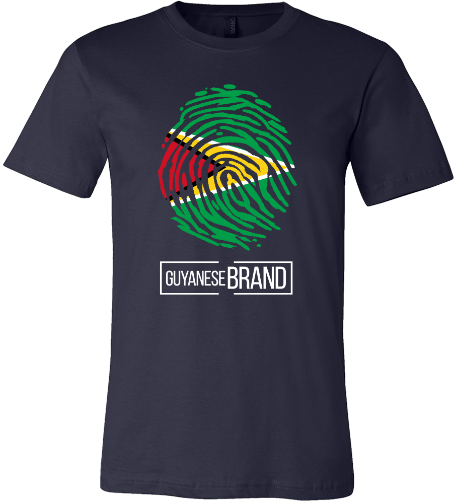 Guyana Guyanese Pride Flag Fingerprint Country T-shirt - Electric Forest 2017 Shirt (1000x1000), Png Download