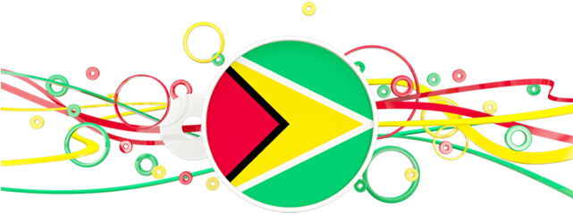 Illustration Of Flag Of Guyana - Afghanistan Flag Line Png (640x480), Png Download