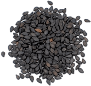 Black Sesame Seeds - Organic Black Sesame Seed, 6 / 2.2 Glass Jar Case (400x400), Png Download