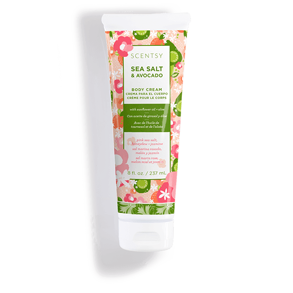 Sea Salt & Avacado Body Cream - Sunkissed Citrus Body Cream (600x600), Png Download