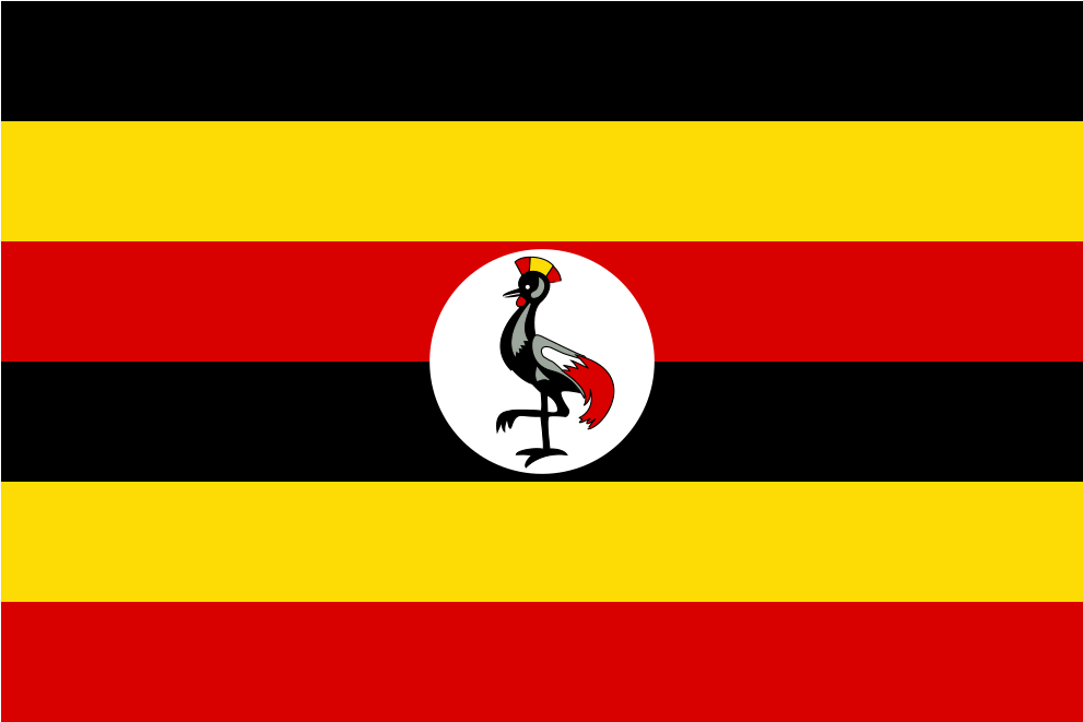 Download Svg Download Png - Uganda Flag (1024x1024), Png Download