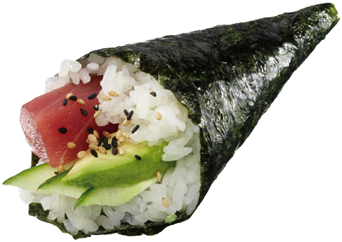 ))) Png Transparent Llol When I Was Little I Could - Hand Roll Sushi Png (500x358), Png Download