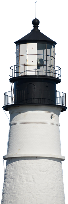 Portland Head Light (436x720), Png Download