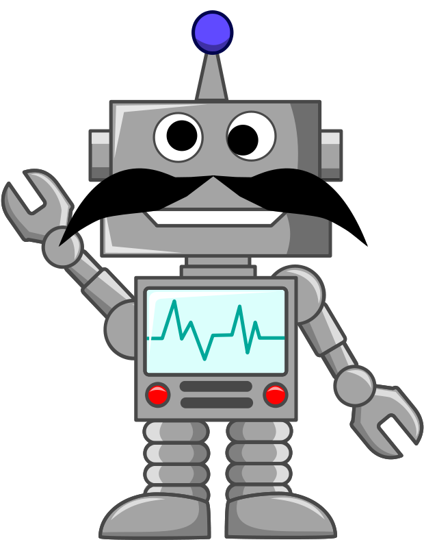 Small - Robot Clip Art (468x596), Png Download