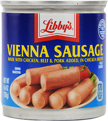 Libys Vienna Sausage 4-6oz - Libby's Vienna Sausage (600x600), Png Download