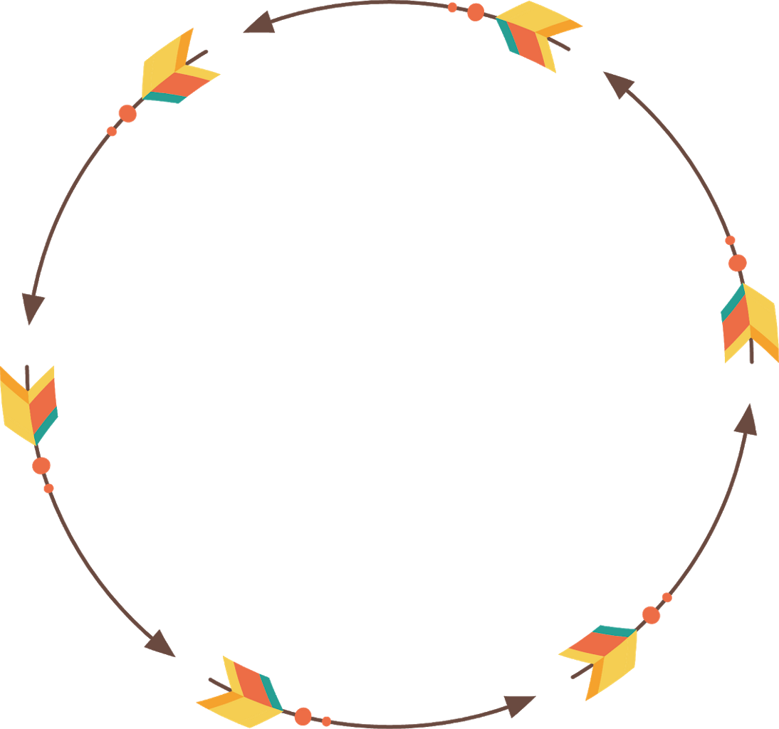Arrows Arrow Circle Round Frame Border Filigree Swirls - Pearl (1094x1024), Png Download