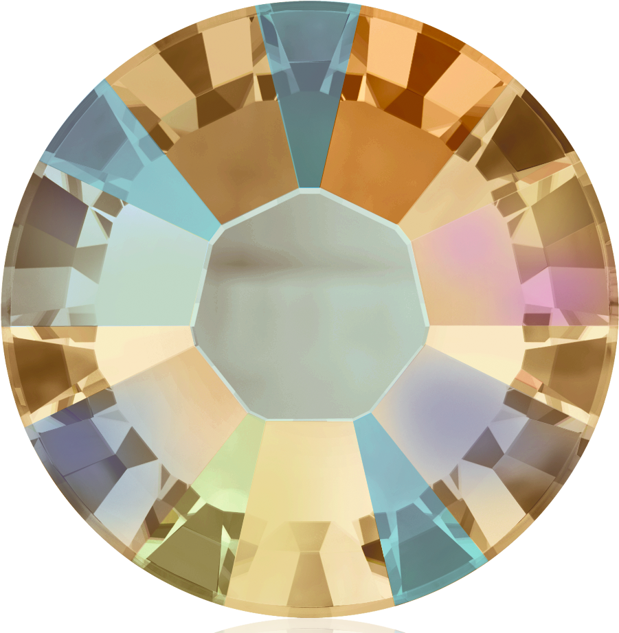 Swarovski 2058 Xilion Flatback Rhinestones Ss5 Light - Swarovski Hotfix Silk Shimmer (970x970), Png Download