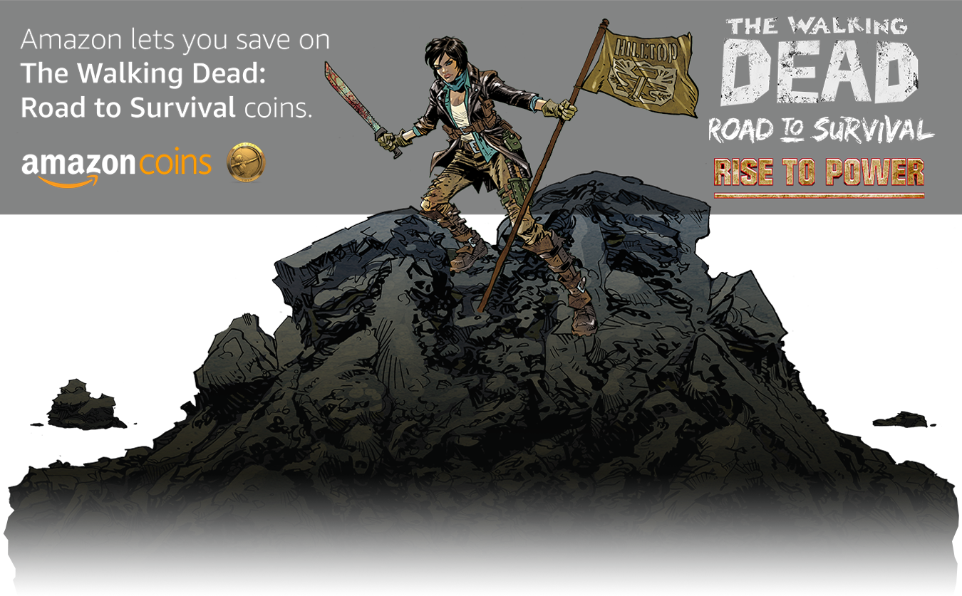 Amazon Lets You Save On Walking Dead - Amazon.com (1350x837), Png Download