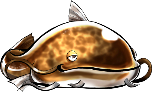 Catfish - Touhou Catfish (534x325), Png Download