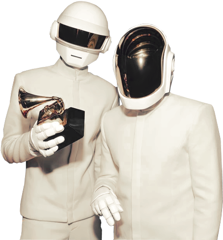 “ Transparent Grammy Robots - Daft Punk Grammy Outfit (454x488), Png Download