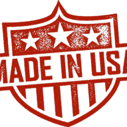 Not Made In America - Made In The Usa Vinyl Decals (480x480), Png Download