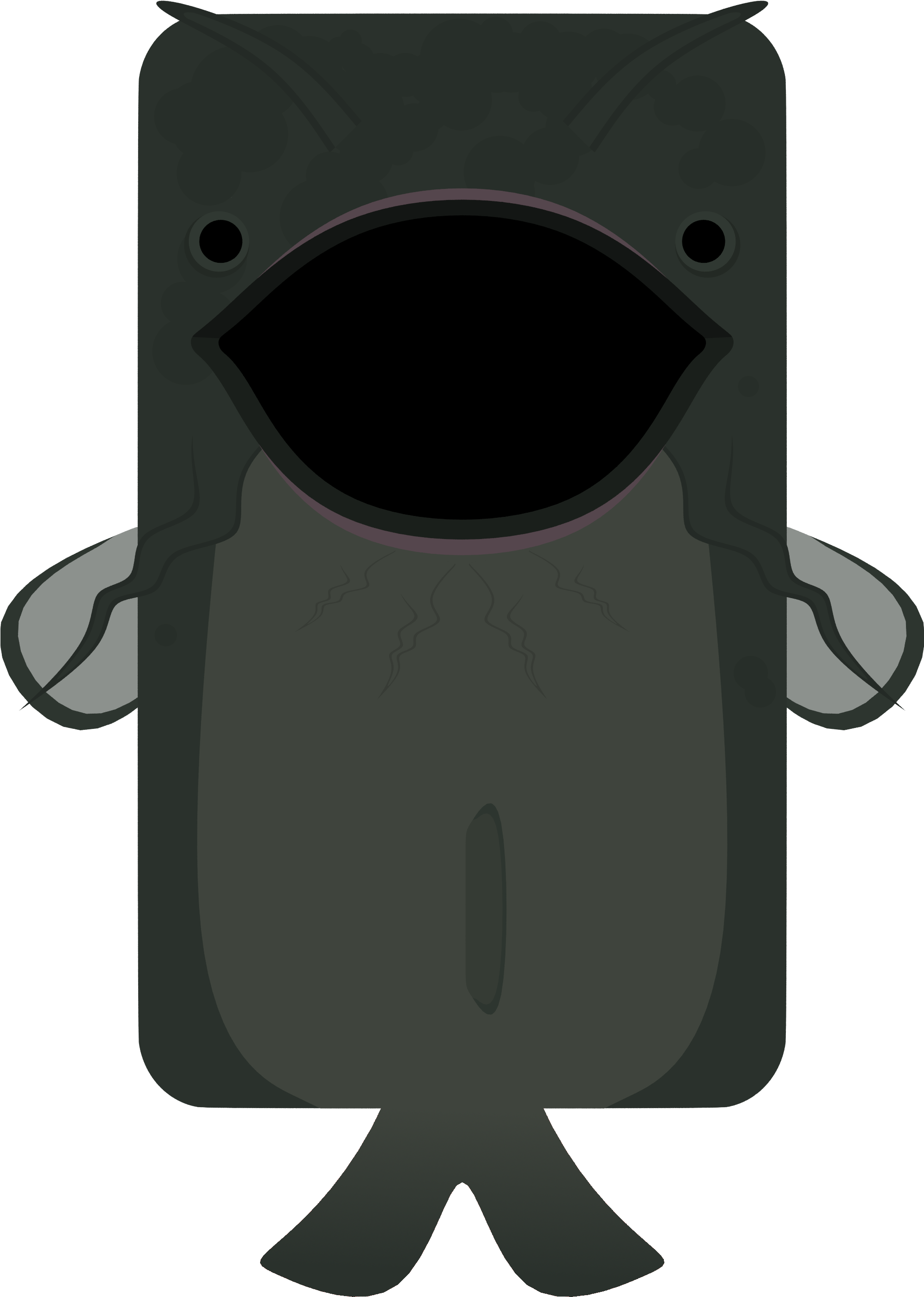 Animal[animal] Mekong Giant Catfish - Deeeep Io Catfish (1999x2828), Png Download