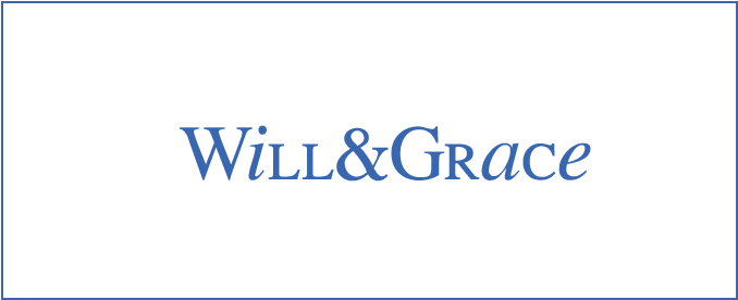 Will And Grace Welcome - Majorelle Blue (698x299), Png Download