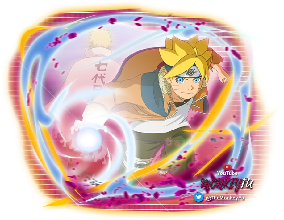 Fluffboruto In Naruto Blazing - Naruto Blazing Fan Art (1280x720), Png Download