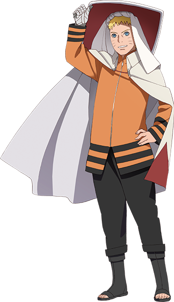 Naruto Boruto Hokage (352x610), Png Download