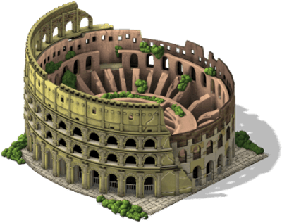 Cityville Colosseum - Colosseum (400x400), Png Download