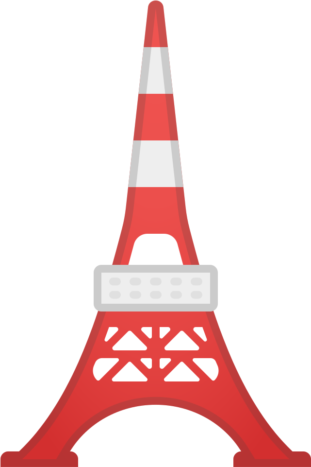 Tokyo Tower Icon - Tokyo Tower Pixel (1024x1024), Png Download