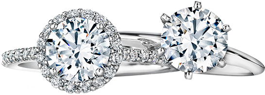 Shop - Engagement Ring (598x450), Png Download