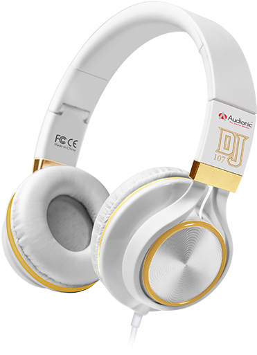 Dj-107 Headphones - Audionic Dj 107 (550x550), Png Download