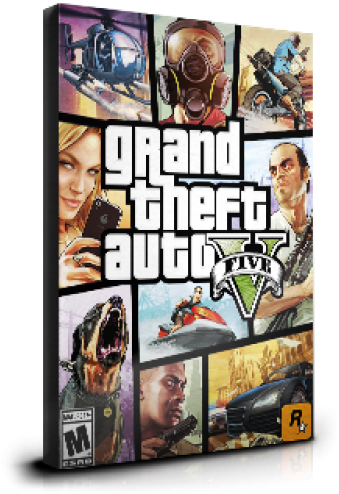 Gta V - Grand Theft Auto V 5 (gta 5) Pc (500x500), Png Download