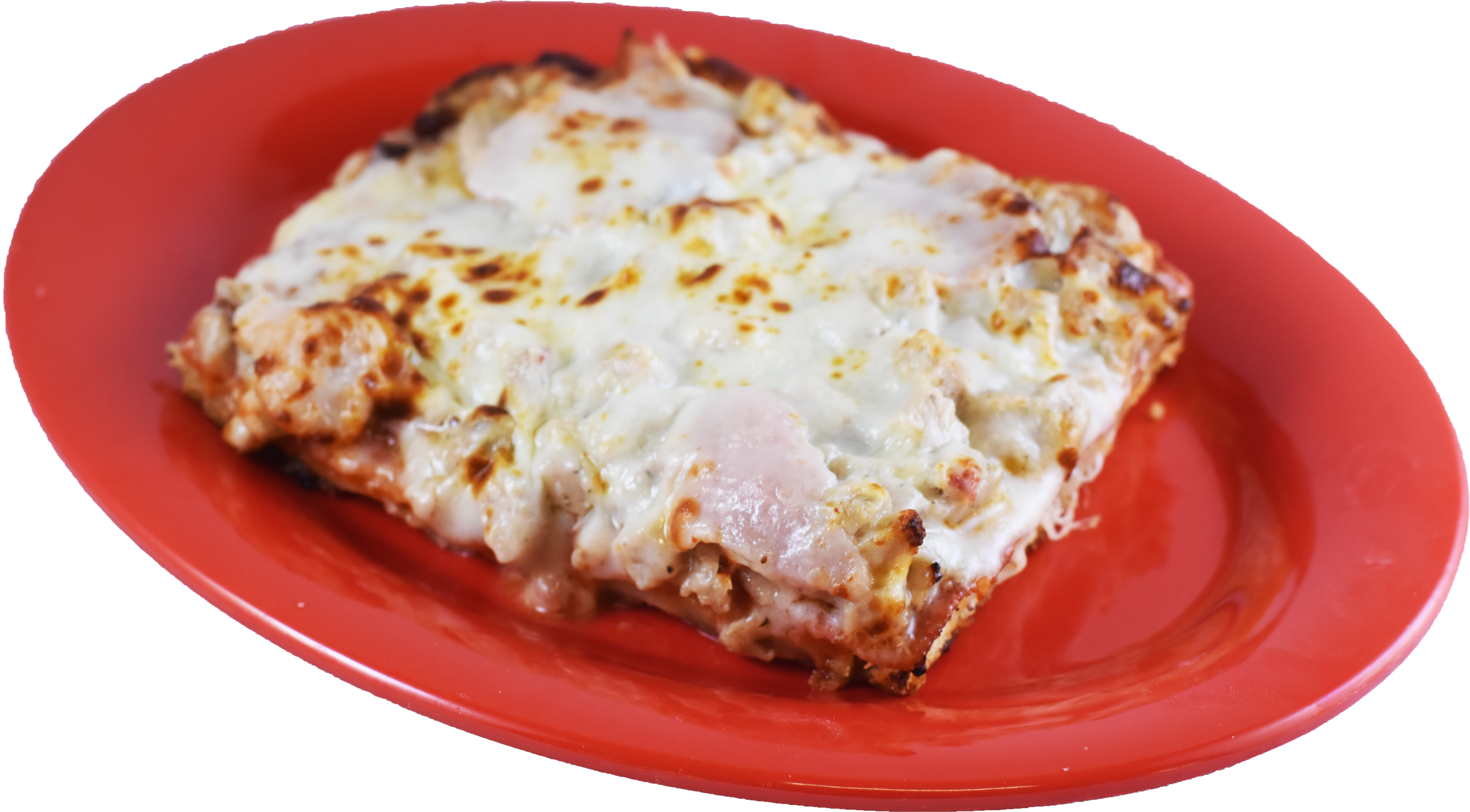 Deep Dish Pizza Slice (5650x3122), Png Download