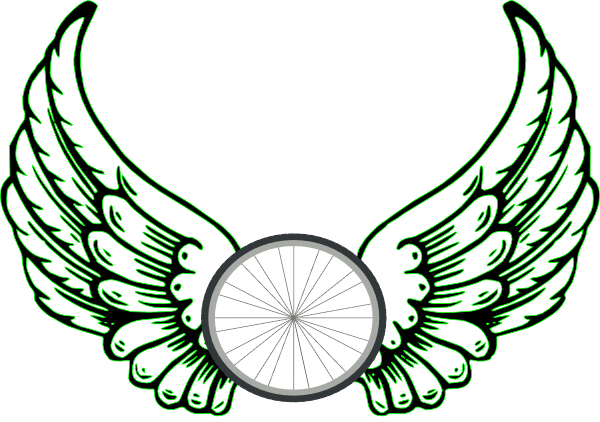 How To Set Use Wheel Angel Wings Clipart (600x422), Png Download