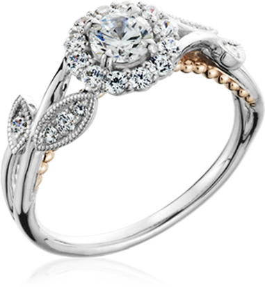 Expertly Crafted Engagement Rings & Loose Diamonds - Engagement Ring (381x413), Png Download
