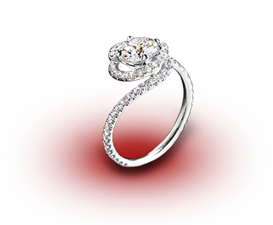 Engagement Ring (389x320), Png Download