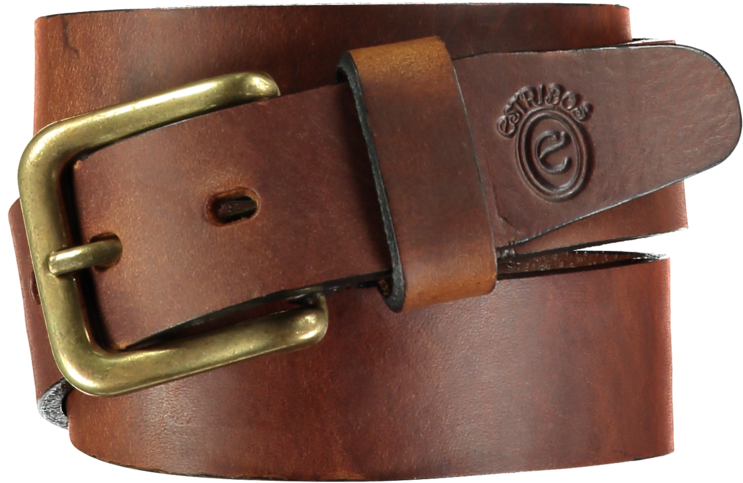Plain Tobacco Stirrup Leather Belt - Tobacco Leather Belt (800x555), Png Download