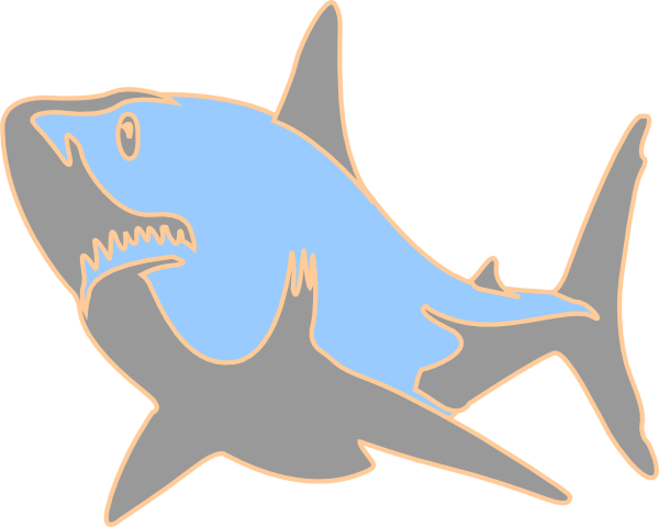 Original Png Clip Art File Shark Svg Images Downloading (600x480), Png Download