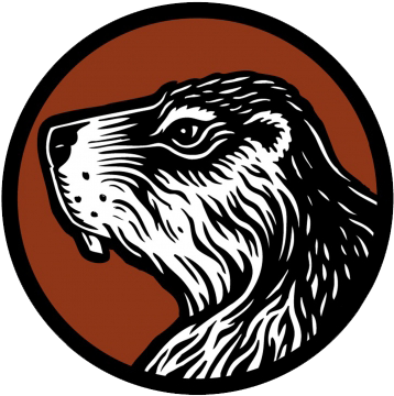 Beavers (374x366), Png Download