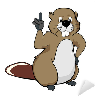 Sea Cartoon Beavers (400x400), Png Download