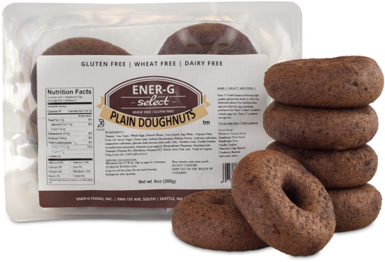 Ener-g, Select Brownies Gluten Free - 11.6 Oz (600x417), Png Download