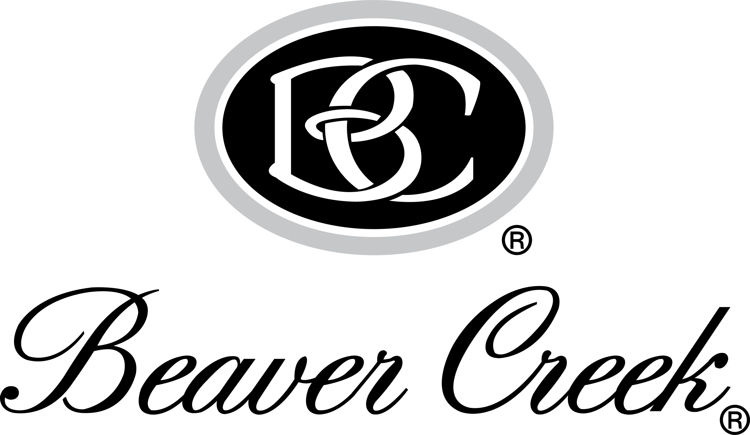 Beaver Creek1 Logo Png Transparent - Beaver Creek Colorado Logo (2400x1395), Png Download