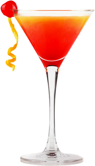 Cocktail Tequila San José Mexican Swing - French Kiss Cocktail (423x568), Png Download
