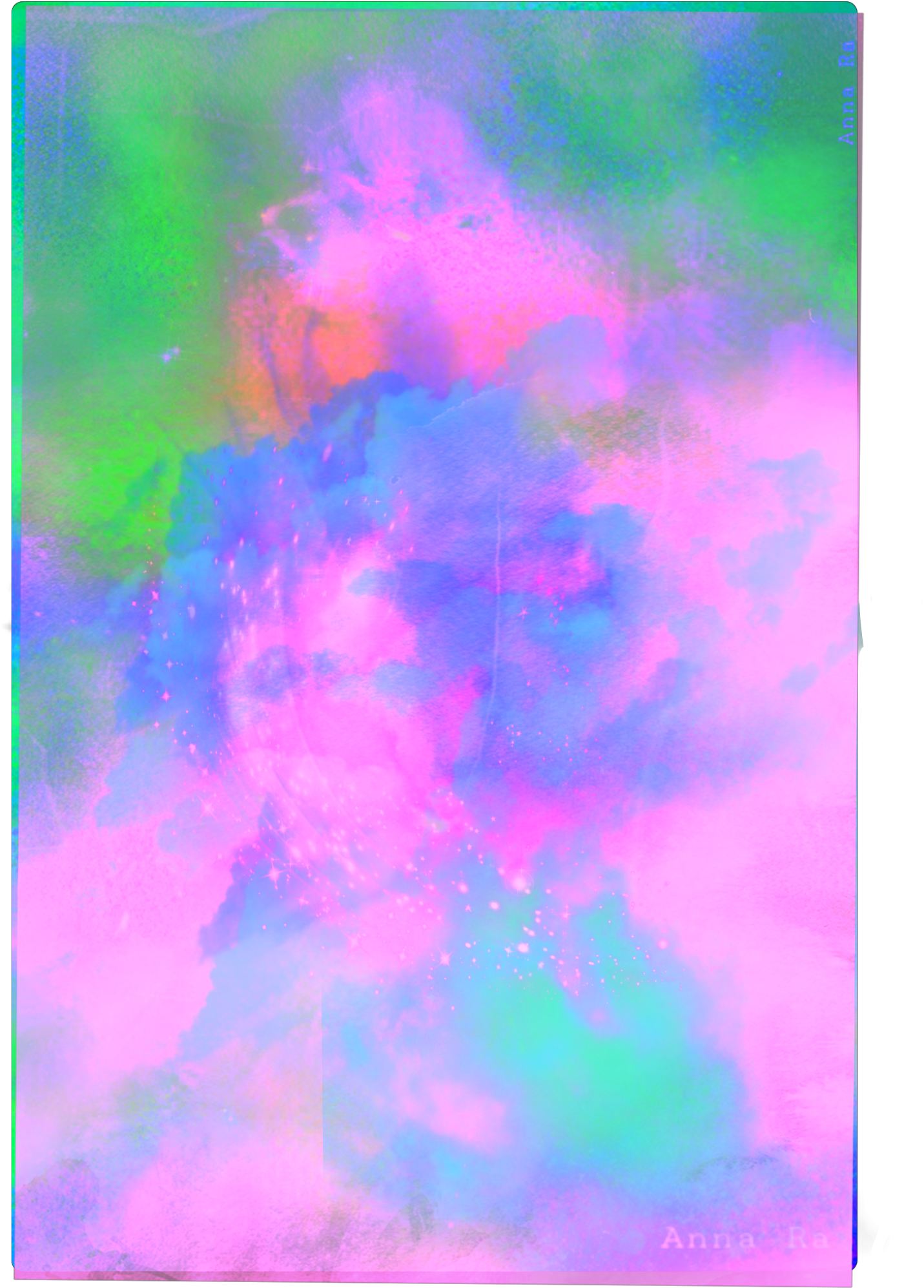 Ftestickers Background Wallpaper Abstract Colorful - Painting (2289x2289), Png Download