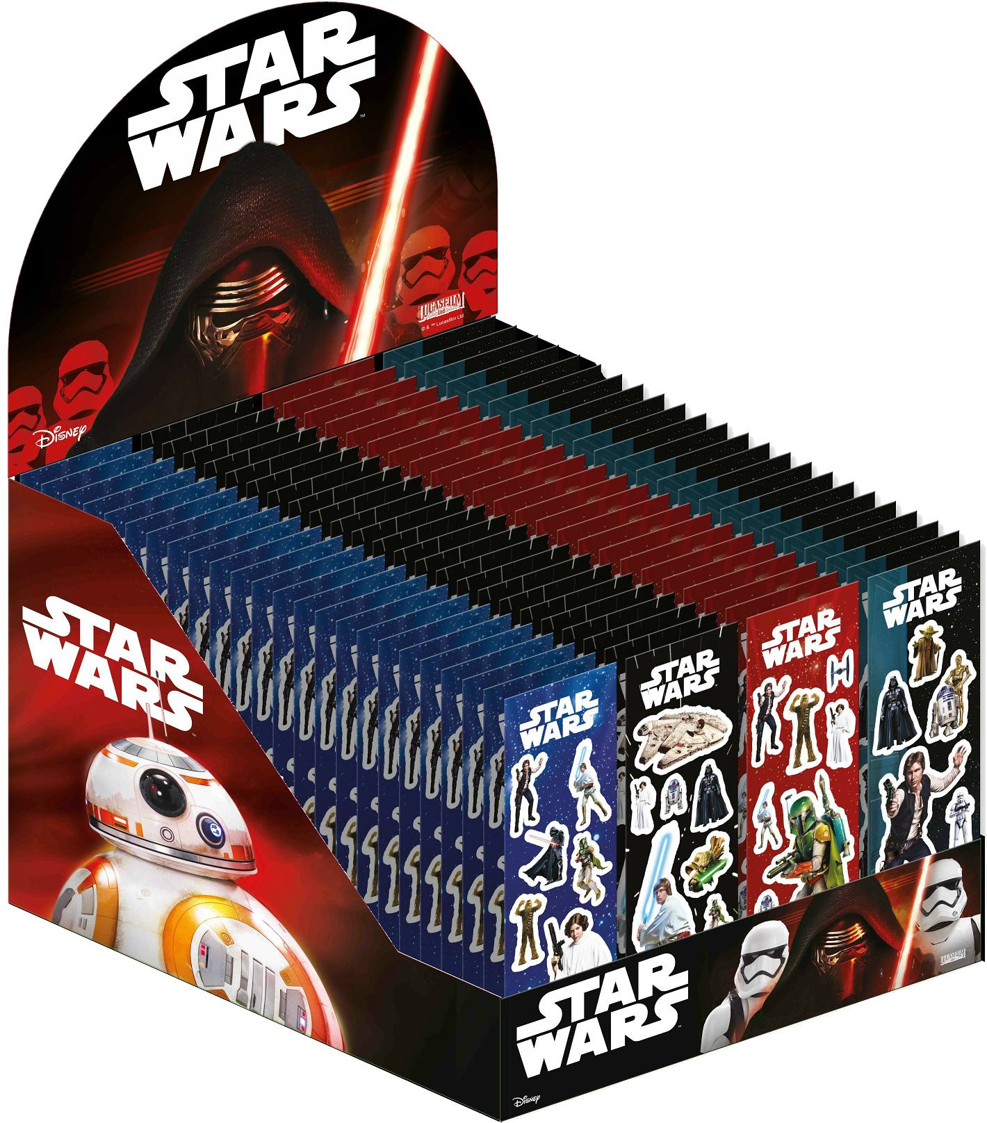 Find Our 3d Star Wars Characters Stickers Counter Top - Quercetti - Q0847 4 Pixel Art Canvases - Chewbacca (1429x1629), Png Download