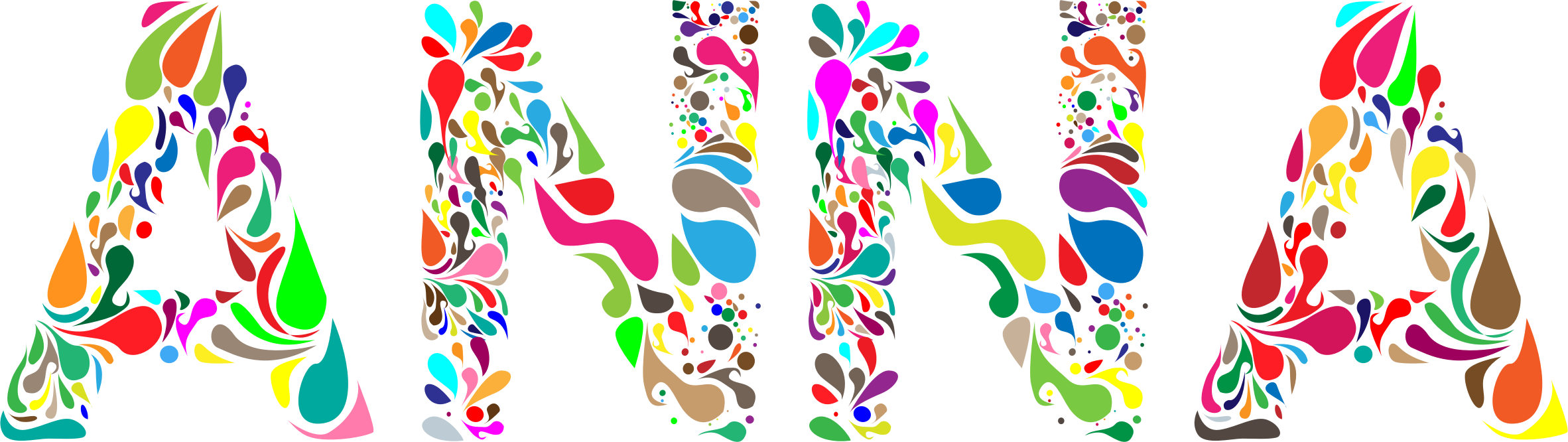 This Free Icons Png Design Of Anna Typography (2364x666), Png Download