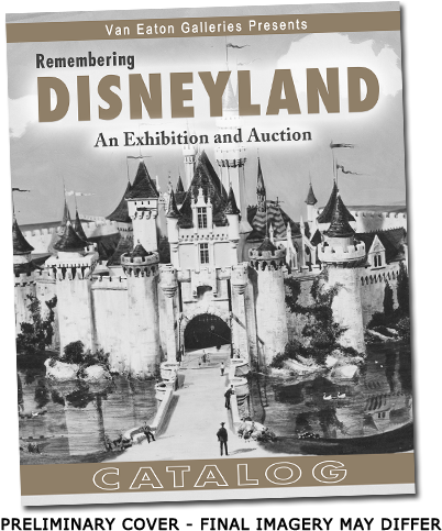 Softcover Remembering Disneyland Auction Catalog - Disneyland Opening Day (478x520), Png Download