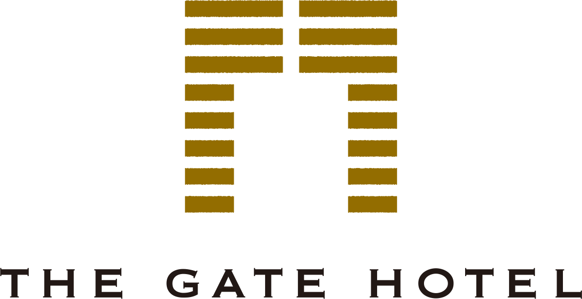 The Symbol For The Gate Hotel Uses The Letter For "gate\ - The Gate Hotel Kaminarimon By Hulic (1190x612), Png Download