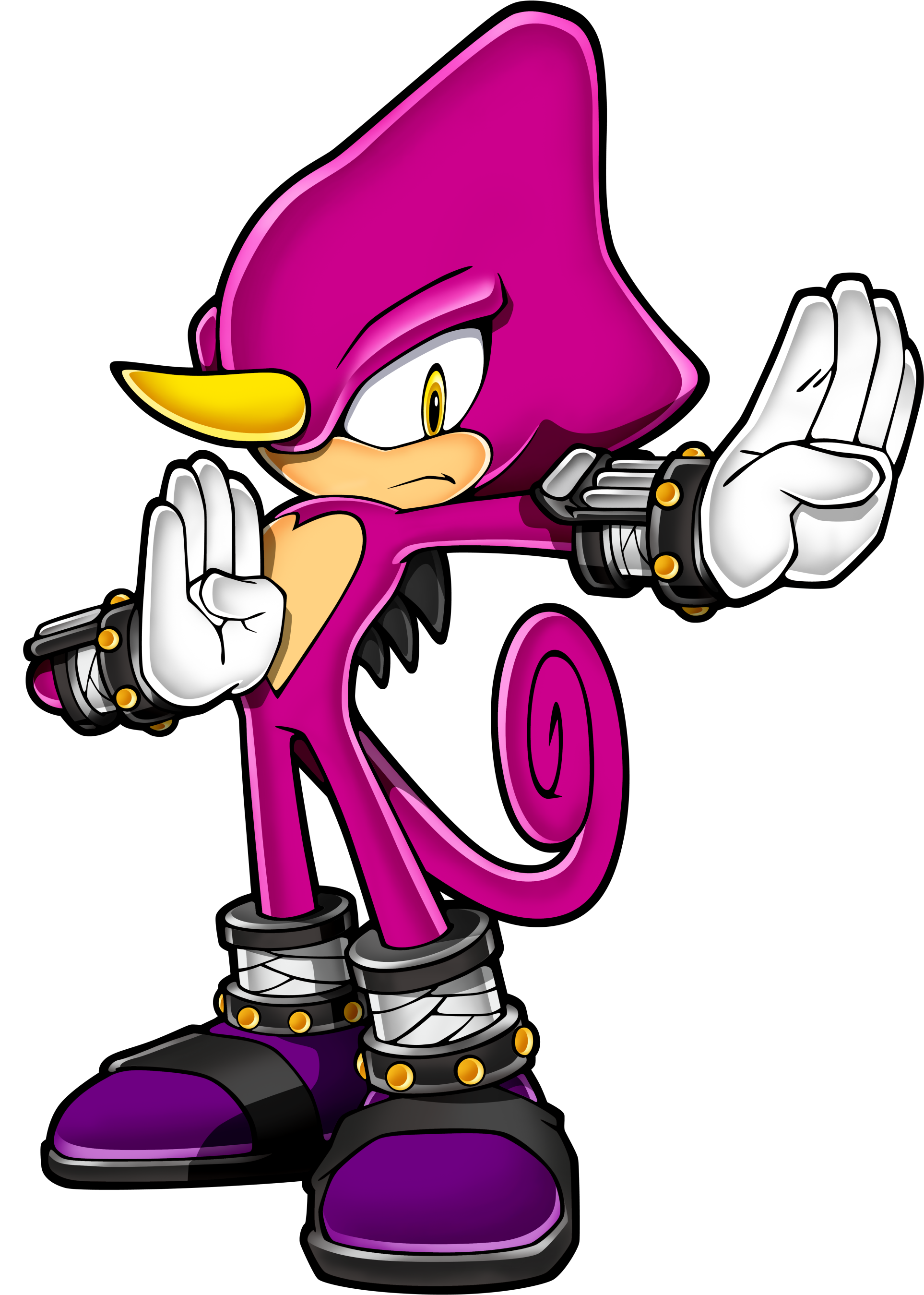 Espio The Chameleon - Espio The Chameleon Png (1926x2698), Png Download
