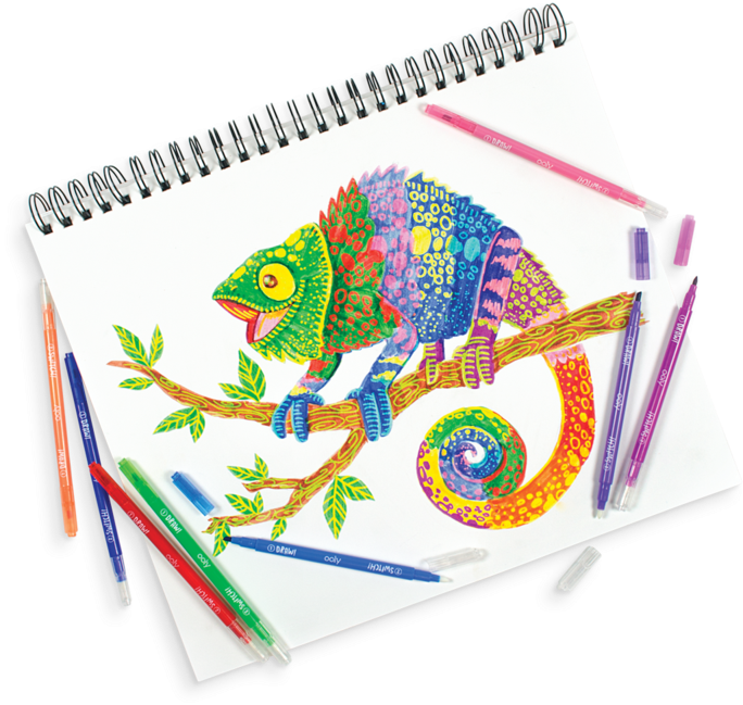 Switch-eroo Color Changing Markers - Ooly 130-043 Pen: Switch-eroo Color Changing Markers (800x800), Png Download
