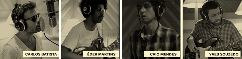 Vocal, Electric Guitar, Slide Guitar And Acoustic Guitar - Batista & Bando (817x200), Png Download